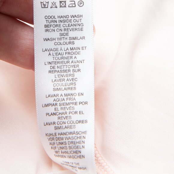 ASOS Embroidered Floral Super Full Mesh Dress Blush Pink Cocktail Size 6 New - Picture 4 of 6